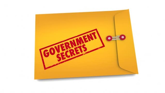 政府机密信封分类内容信封信息