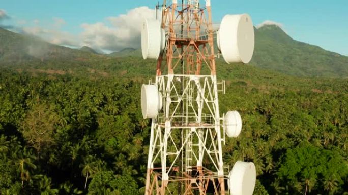 电信塔，亚洲的通信天线