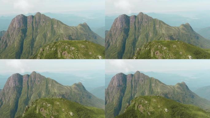 最高的南巴西山脉，Pico Caratuva和Pico paran á