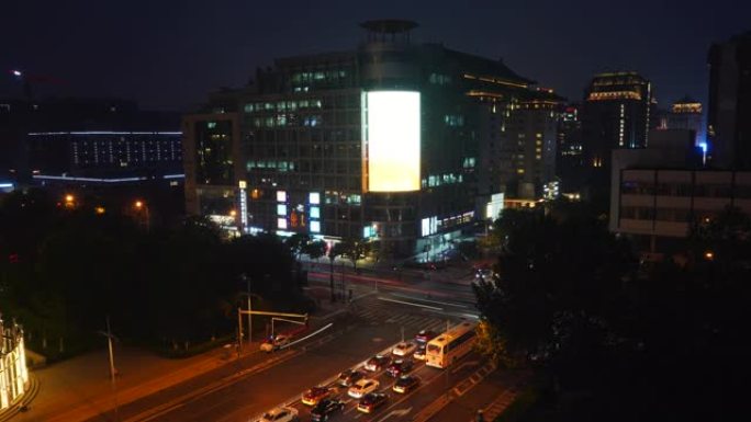 北京灯市口穿越夜间延时