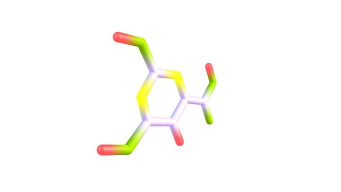 分离的旋转乳清酸分子