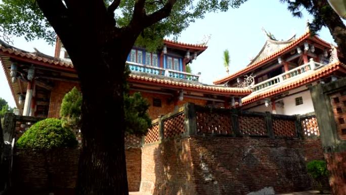 建于17世纪的历史悠久的中国房屋