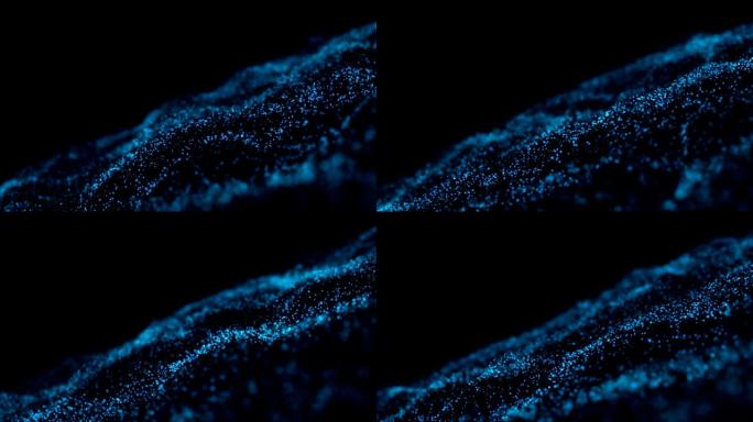 抽象虚线表面抽象科技未来