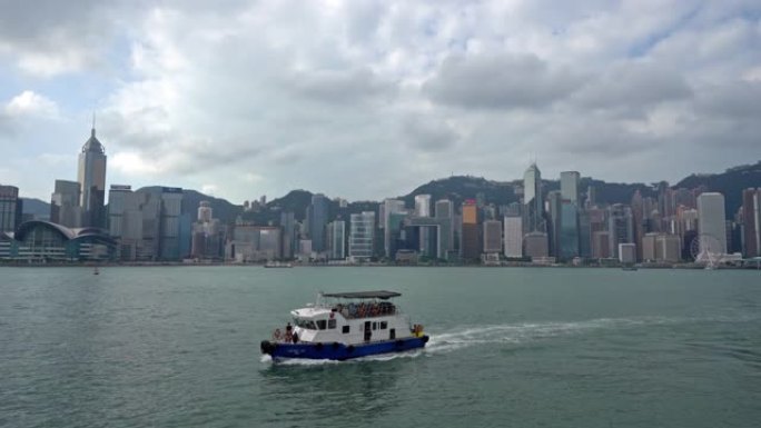 香港城市景观天际线