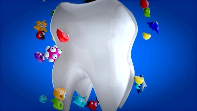 牙科护理-3D动画