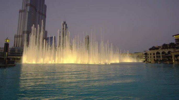迪拜喷泉展