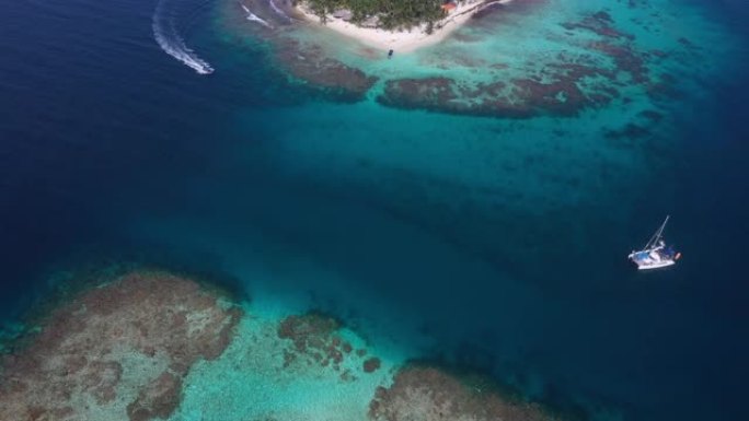 巴拿马圣布拉斯的岛屿群