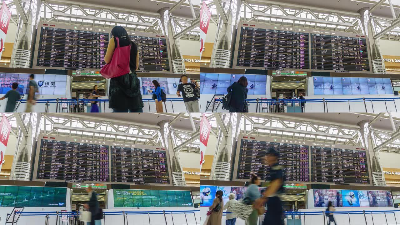 4k延时: 日本成田机场内