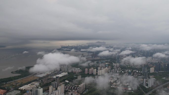 深圳云海延时拍摄视频