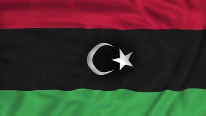 利比亚国旗动画