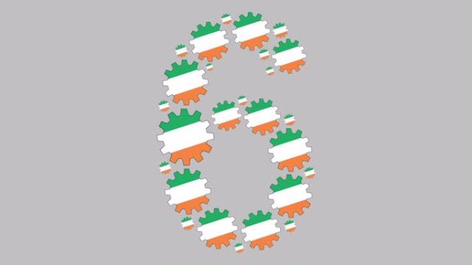 爱尔兰排名第六