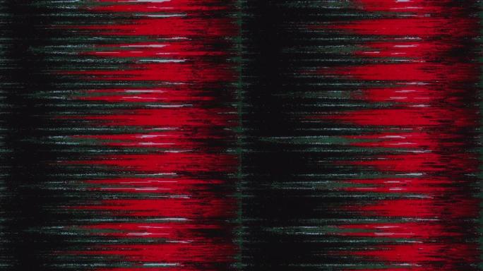 独特设计抽象数字动画像素噪声毛刺错误视频损坏