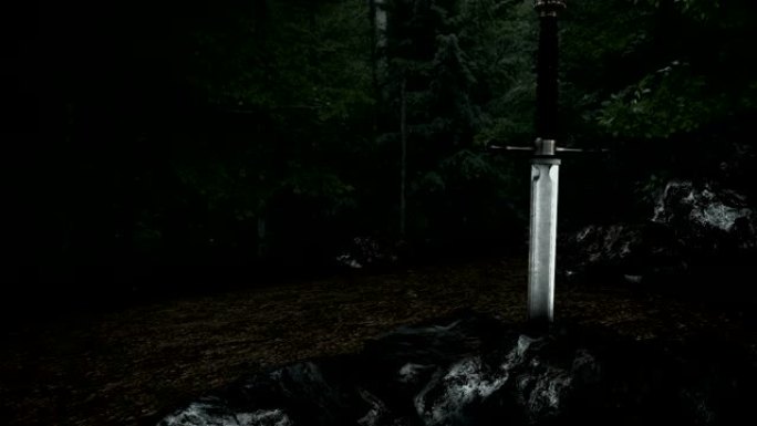 岩石内的传奇剑