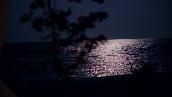 夜海照亮月亮