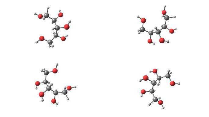 旋转木糖醇分子视频