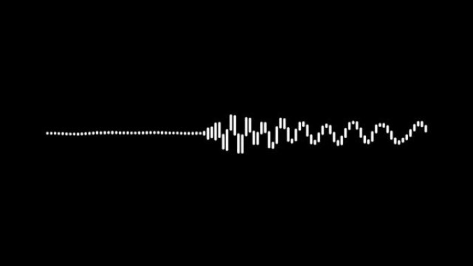 数字音频频谱声音均衡器效果