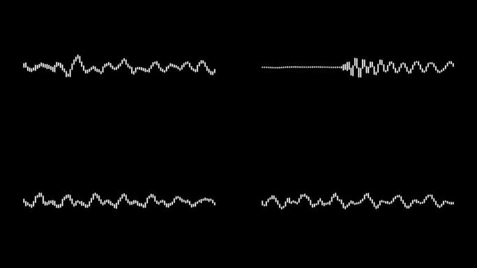 数字音频频谱声音均衡器效果