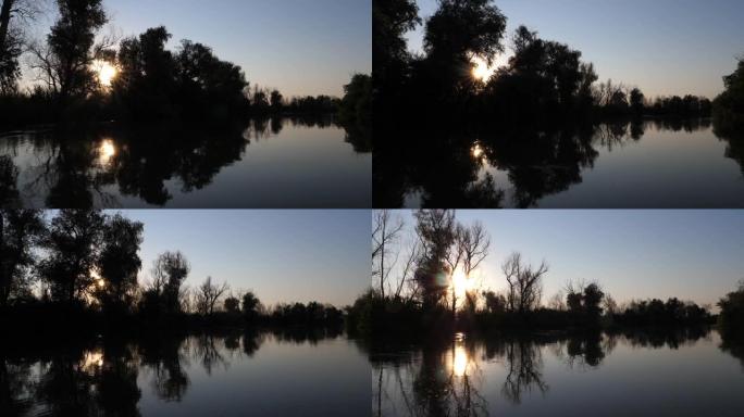 伏尔加河上的早晨