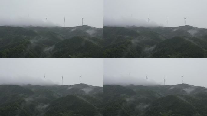 云雾缭绕 人间仙境 雨后风景