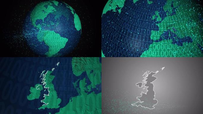 地球与英国数字边界