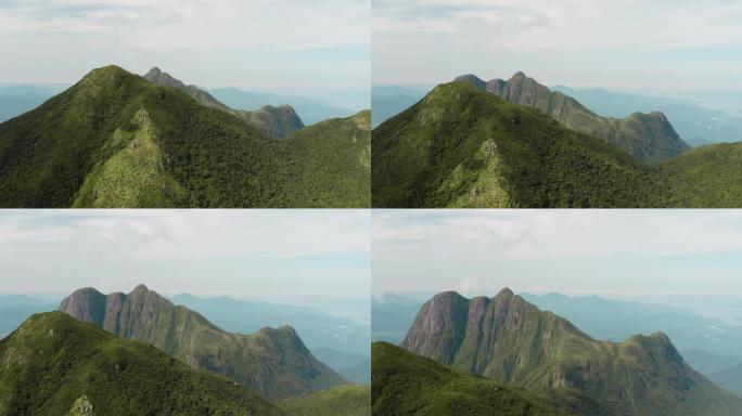 最高的巴西雨林热带山脉，Pico Caratuva和Pico paran á
