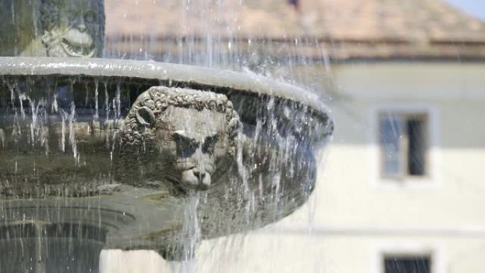 卢布尔雅那大力神喷泉，4K
