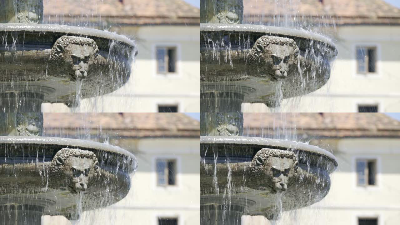 卢布尔雅那大力神喷泉，4K