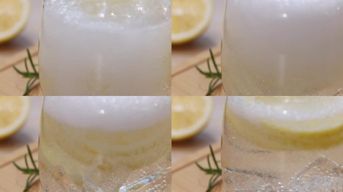 夏季饮料柠檬水制作