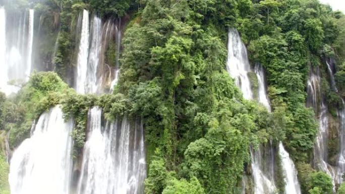 泰国Thi Lo Su瀑布森林景观