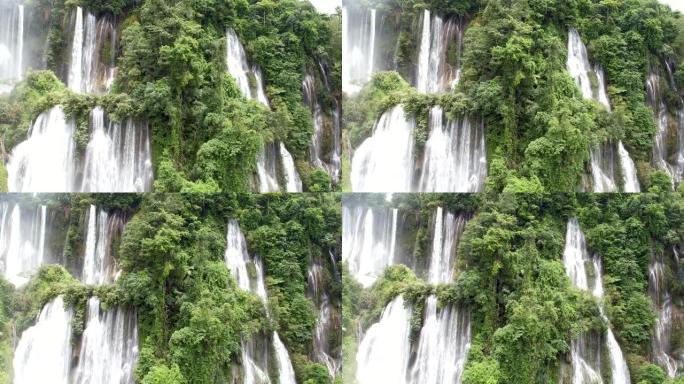 泰国Thi Lo Su瀑布森林景观