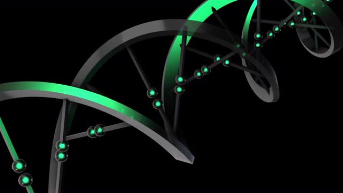 DNA-前瞻性半透明绿色