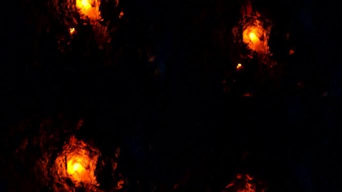 奇米拉山的无人驾驶飞机射击-永恒的火焰-希腊神话-亚纳塔斯/土耳其
