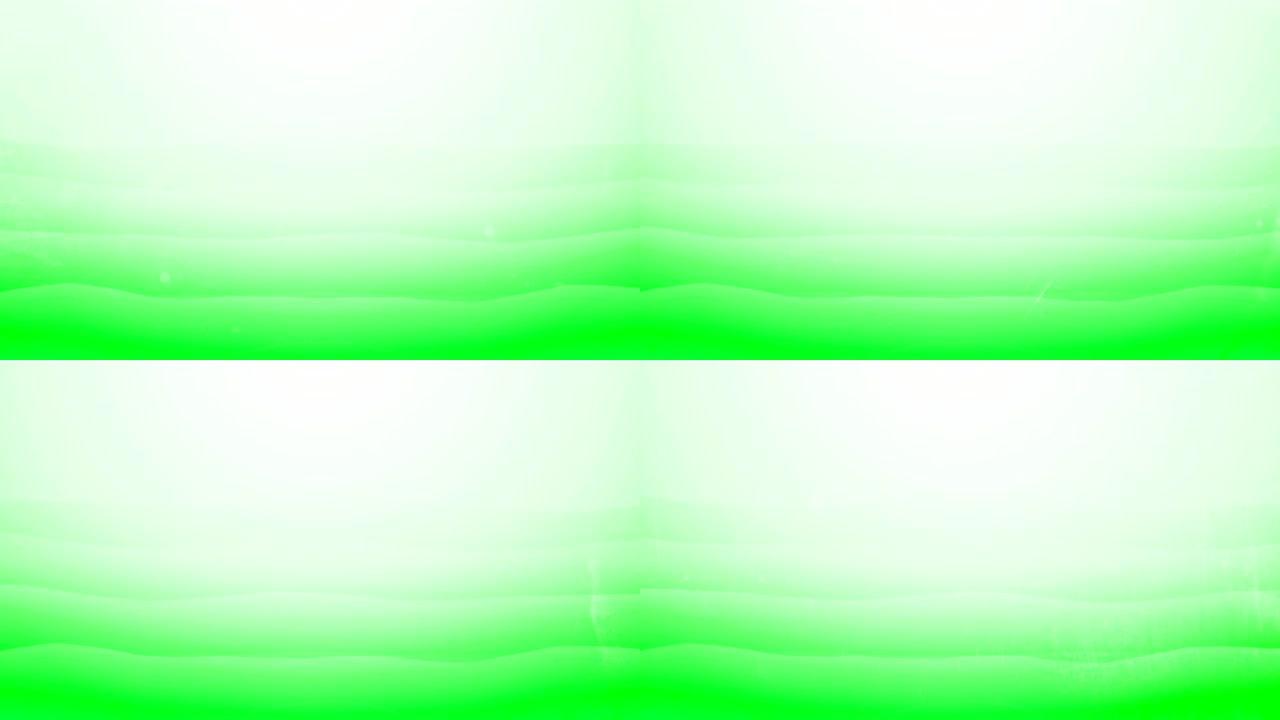 绿色的波浪，一个接一个的几何形状相互啮合，挥舞着无尽的运动4k背景视频，海洋，环境，技术，金融，波浪