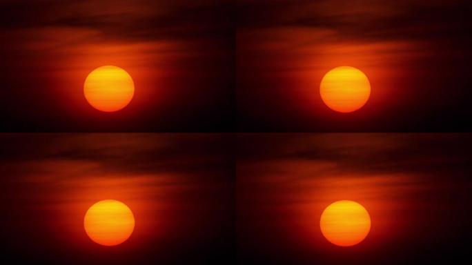 普吉岛的日落景观