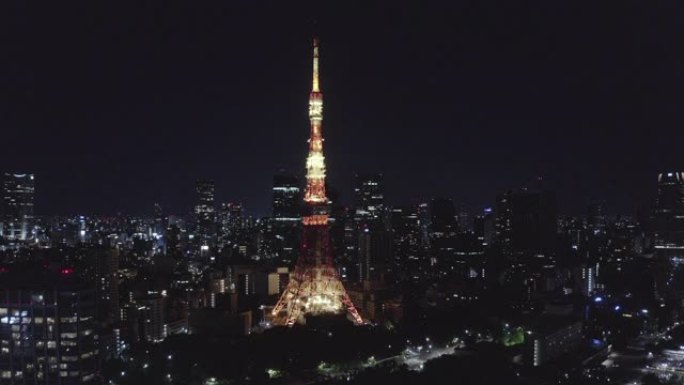 东京电视塔全景
