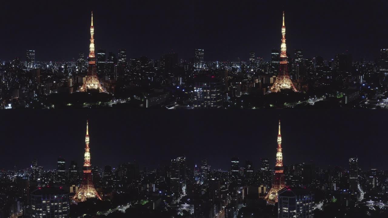 东京电视塔全景