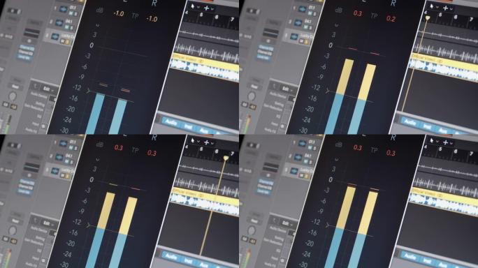 声音波形1.10逻辑多轨录音软件通道电平