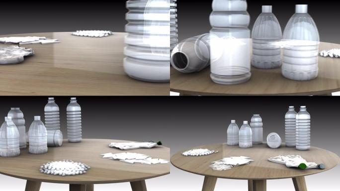 塑料回收过程-zomm out