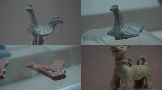 汉代动物陶俑