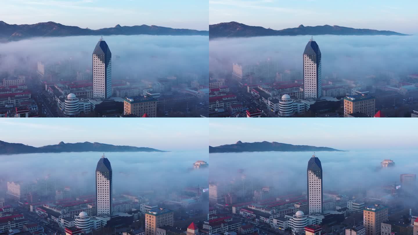 雾里的电力大厦