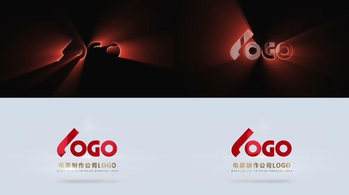 光线走光LOGO-红色