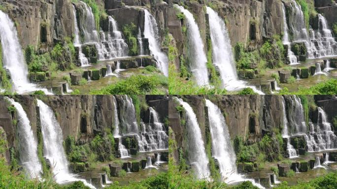 越南大叻高原的神秘瀑布。