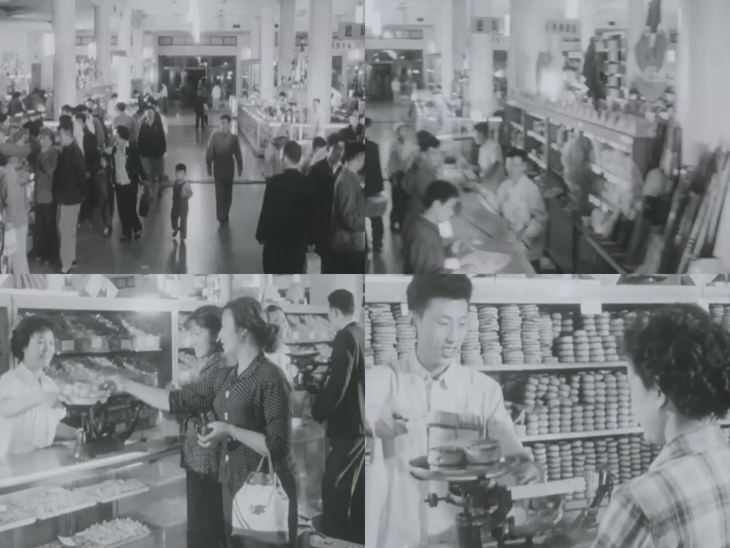 60年代 北京王府井百货商店