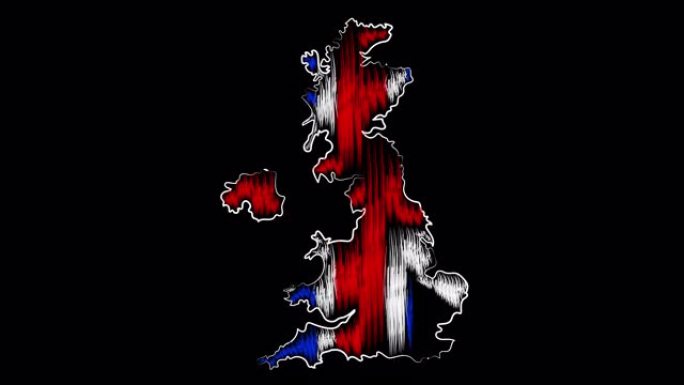 英国布里斯托尔为地图和旗帜着色。运动设计。