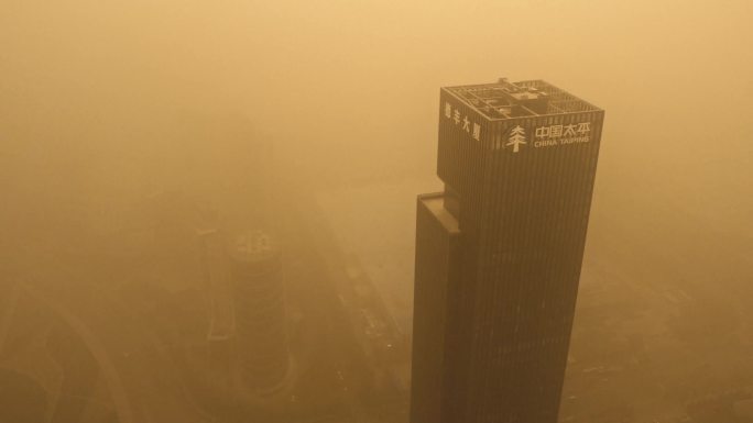城市沙尘暴气候
