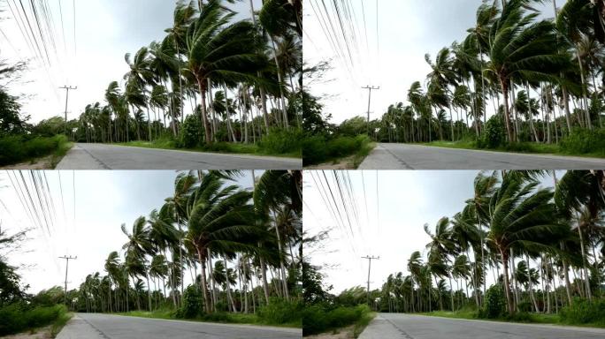 泰国帕甘岛的当地道路