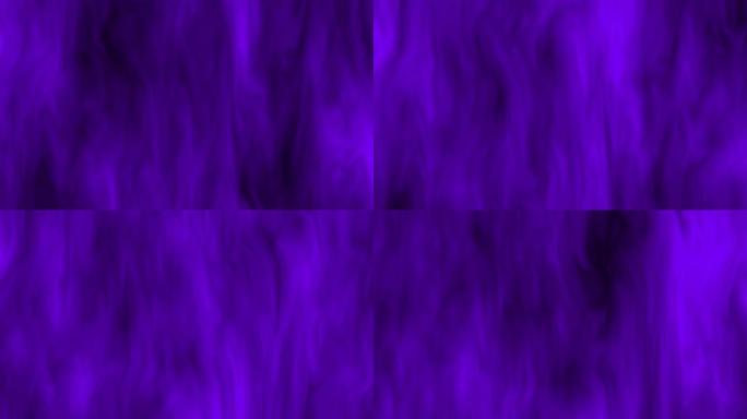 4k紫色水波抽象运动背景。可循环股票视频
