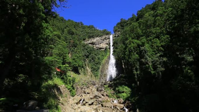 日本和歌山的Nachi fall