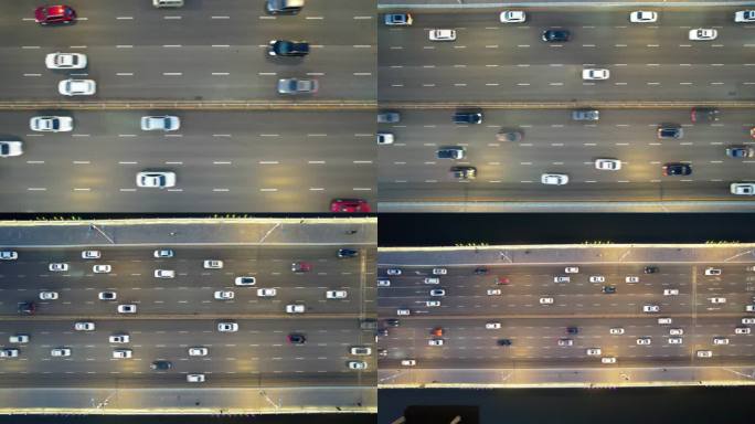 车流 晚高峰 大桥车流