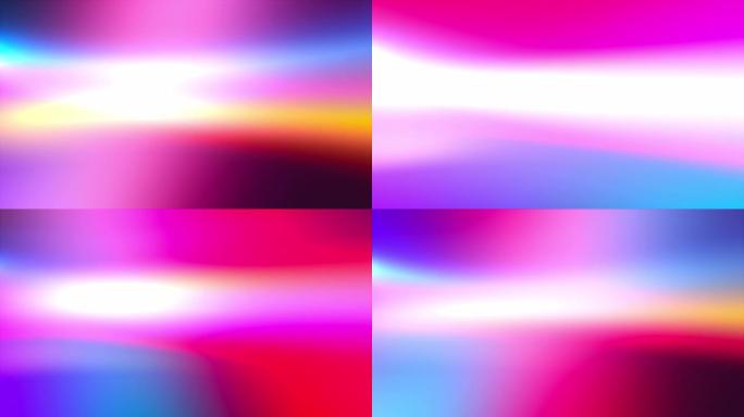 色彩缤纷的背景。彩色光芒的3d渲染，计算机生成